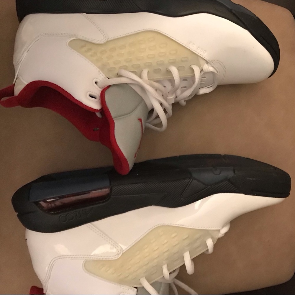 White, Black and Red Air Jordan